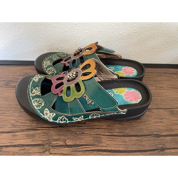 Elite by Corkys Leather Ginger Clogs Shoes Women’s US Size 6 Eu Size 36 - Picture 2 of 6